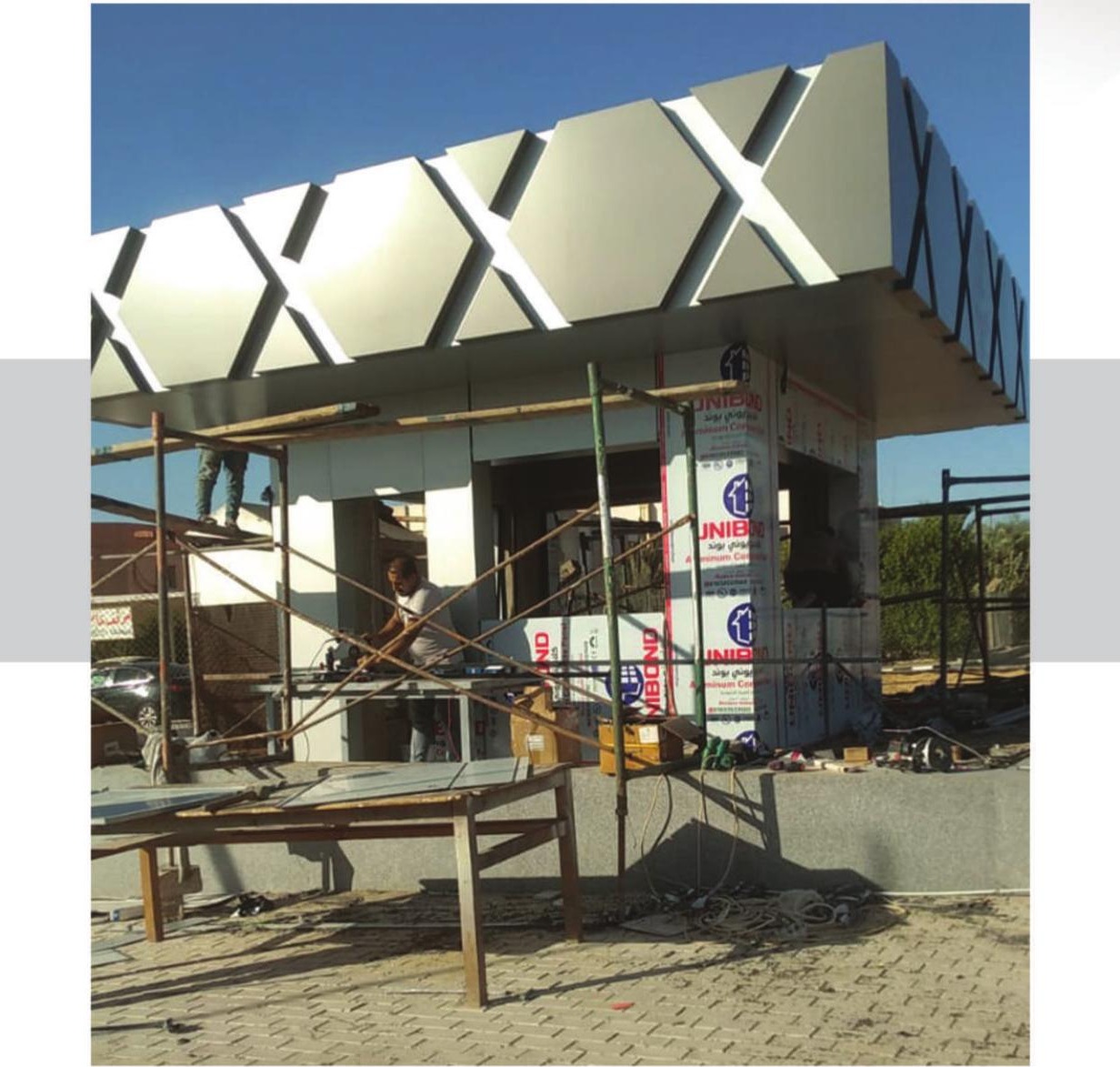 Facade cladding & outdoor branding